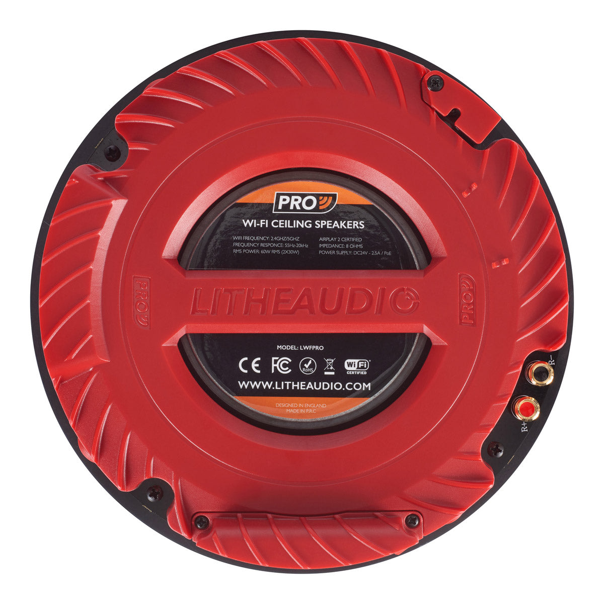 Lithe Audio Pro LI-06501 IP44 Wi-Fi In-Ceiling Speaker