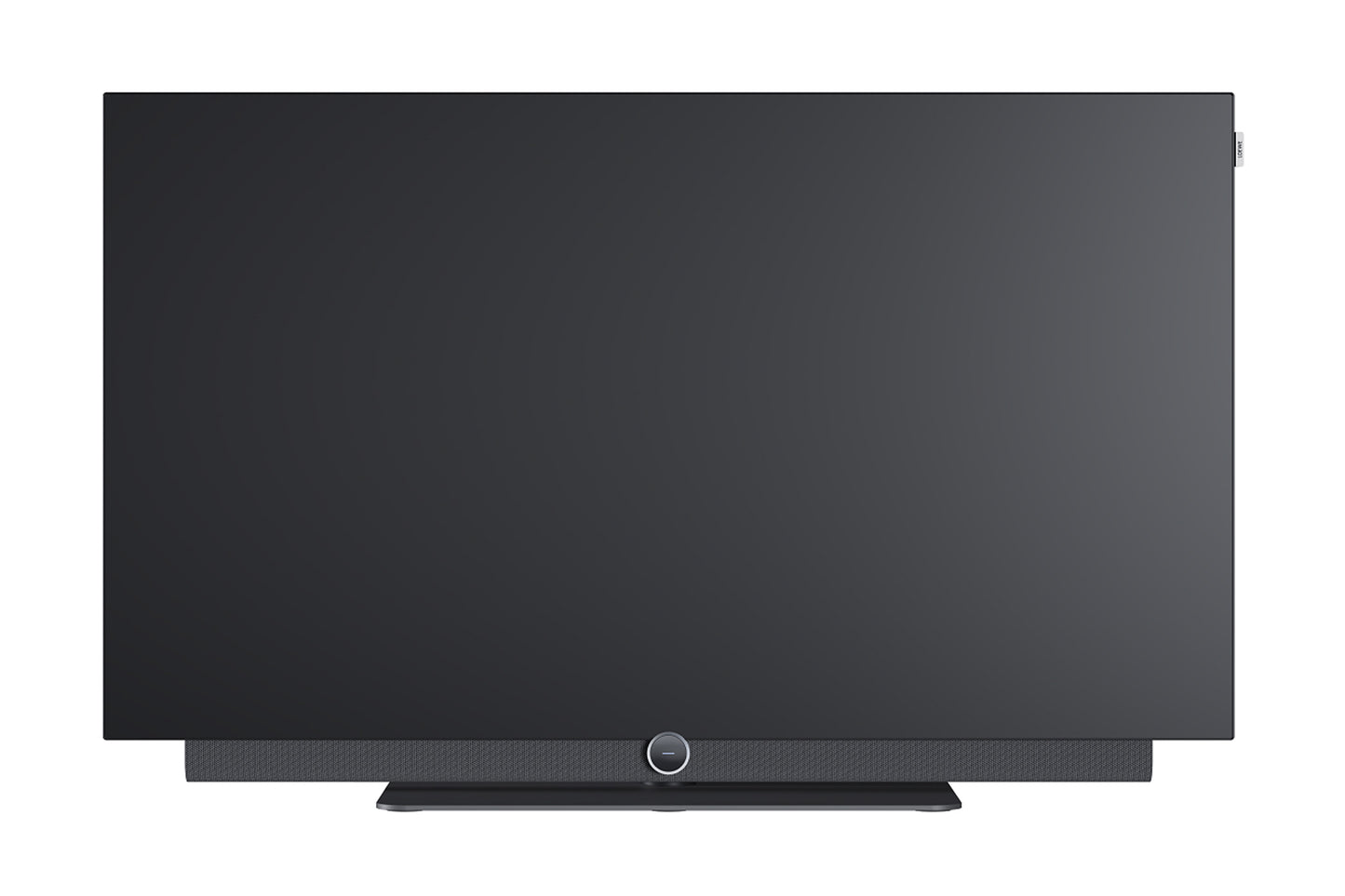 Loewe Inspire S48 4K OLED Smart TV - Front Shown on Table Stand