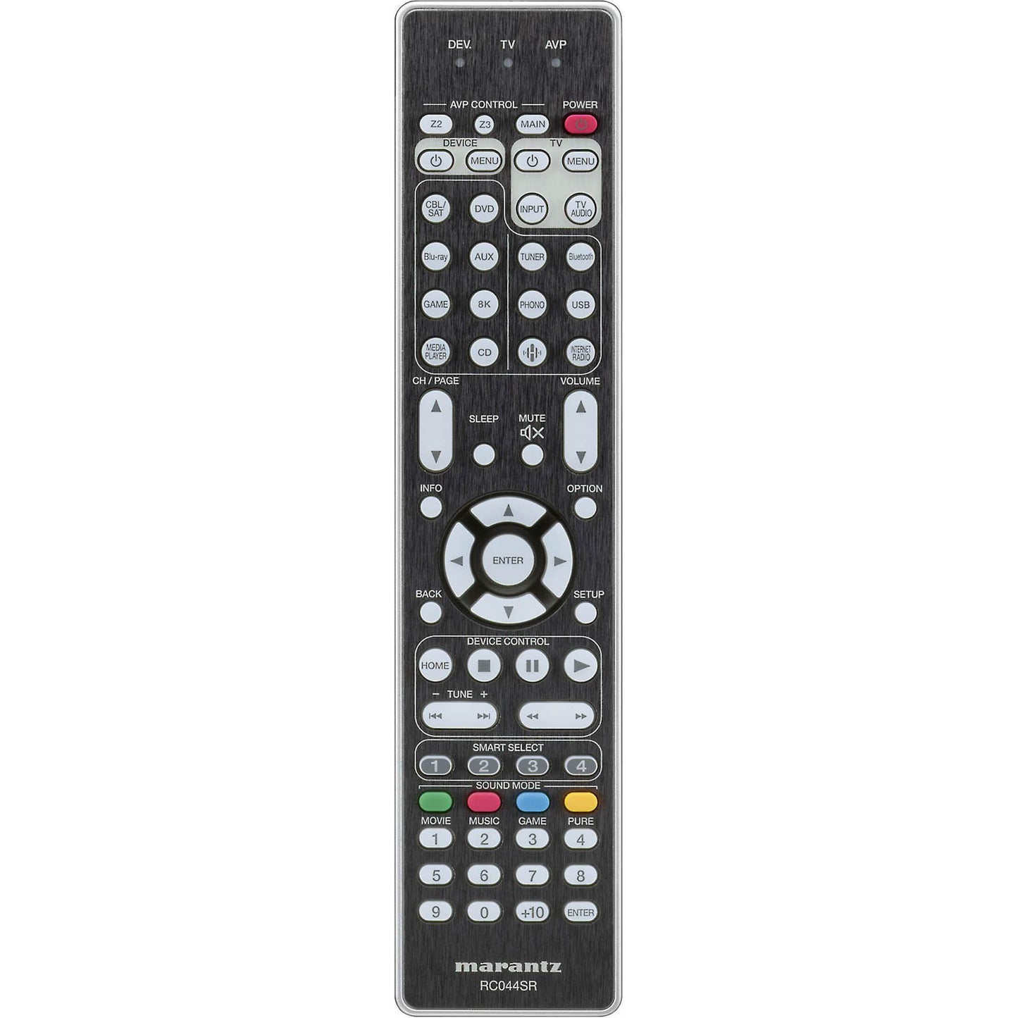 Marantz AV7706 - Included Remote Control