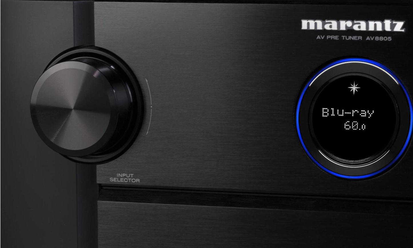 Marantz AV8805A Pre-Amplifier - Close up