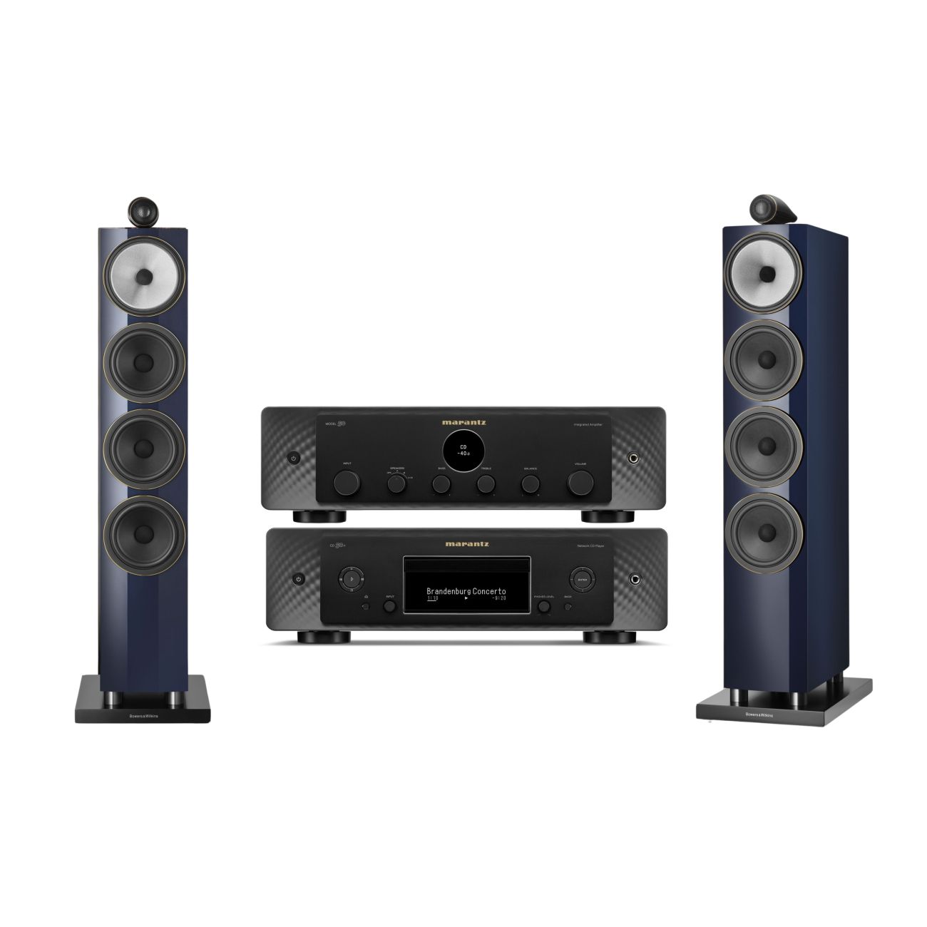 Marantz 50 B&W 702 Signature TV Streaming System