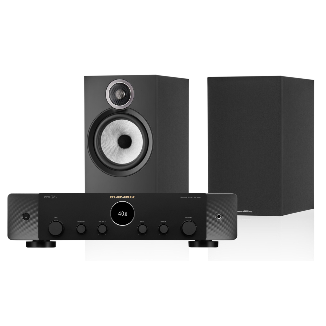 Marantz B&W Stereo TV Streaming System