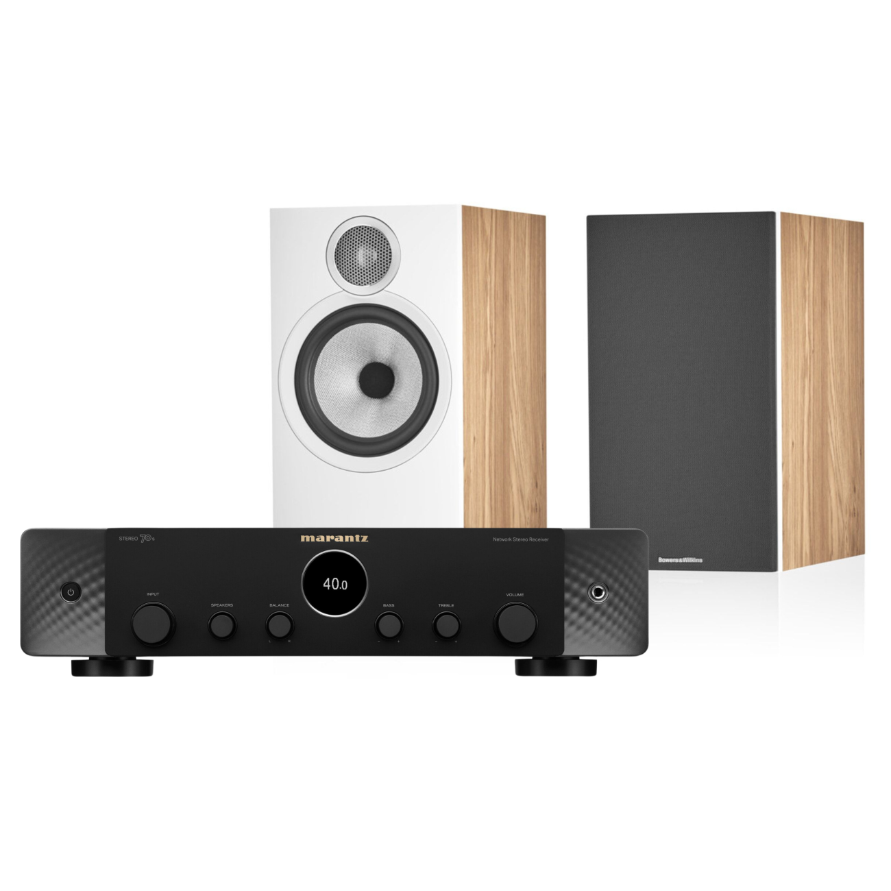 Marantz B&W Stereo TV Streaming System