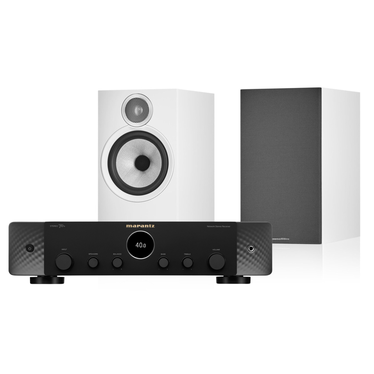 Marantz B&W Stereo TV Streaming System