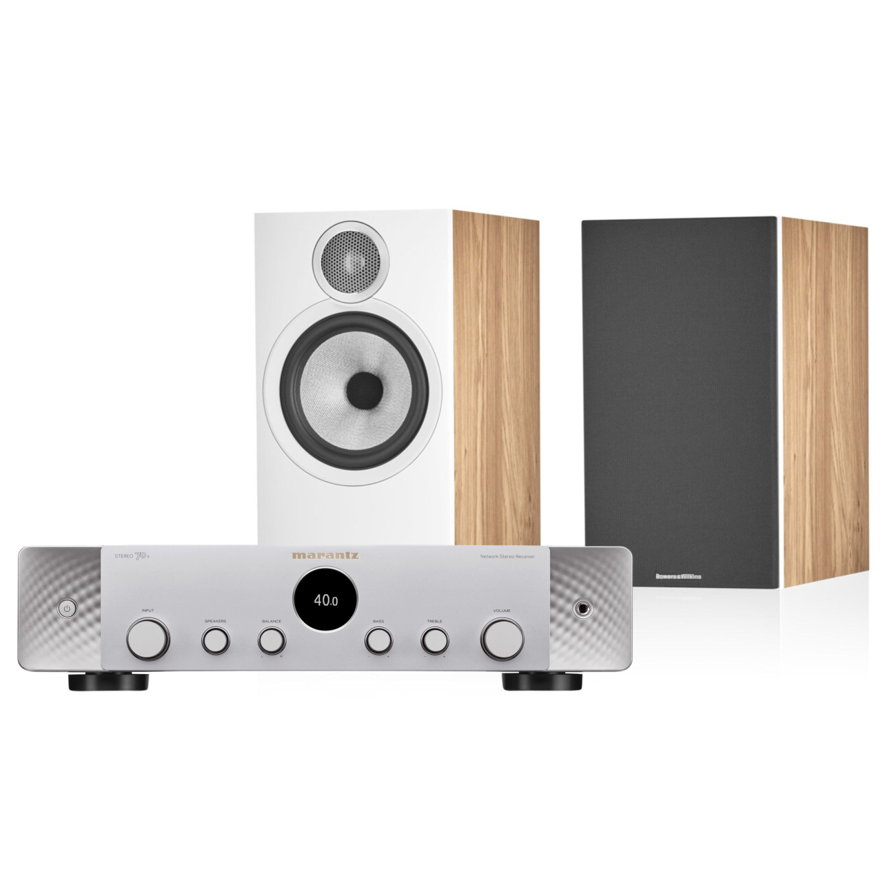 Marantz B&W Stereo TV Streaming System