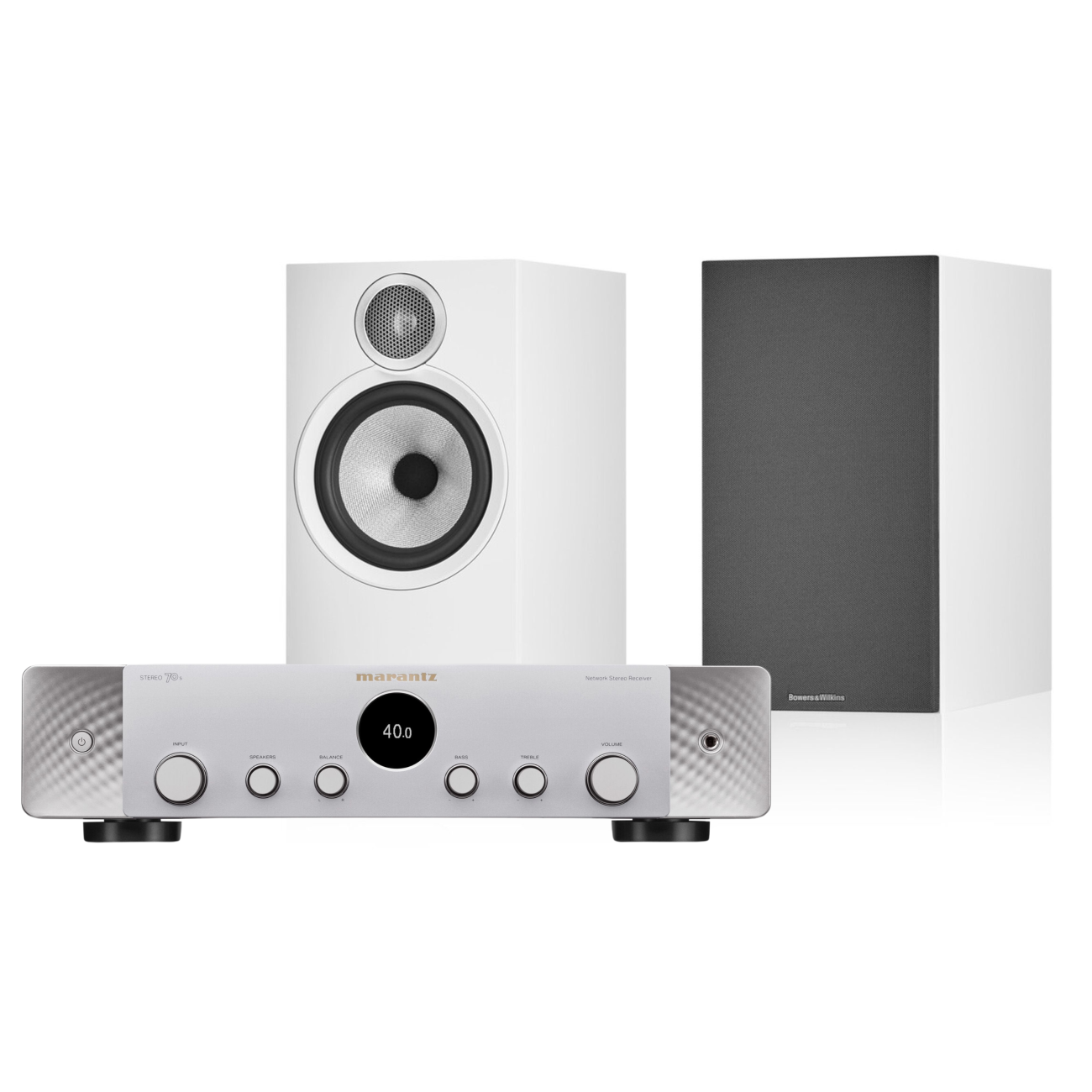 Marantz B&W Stereo TV Streaming System