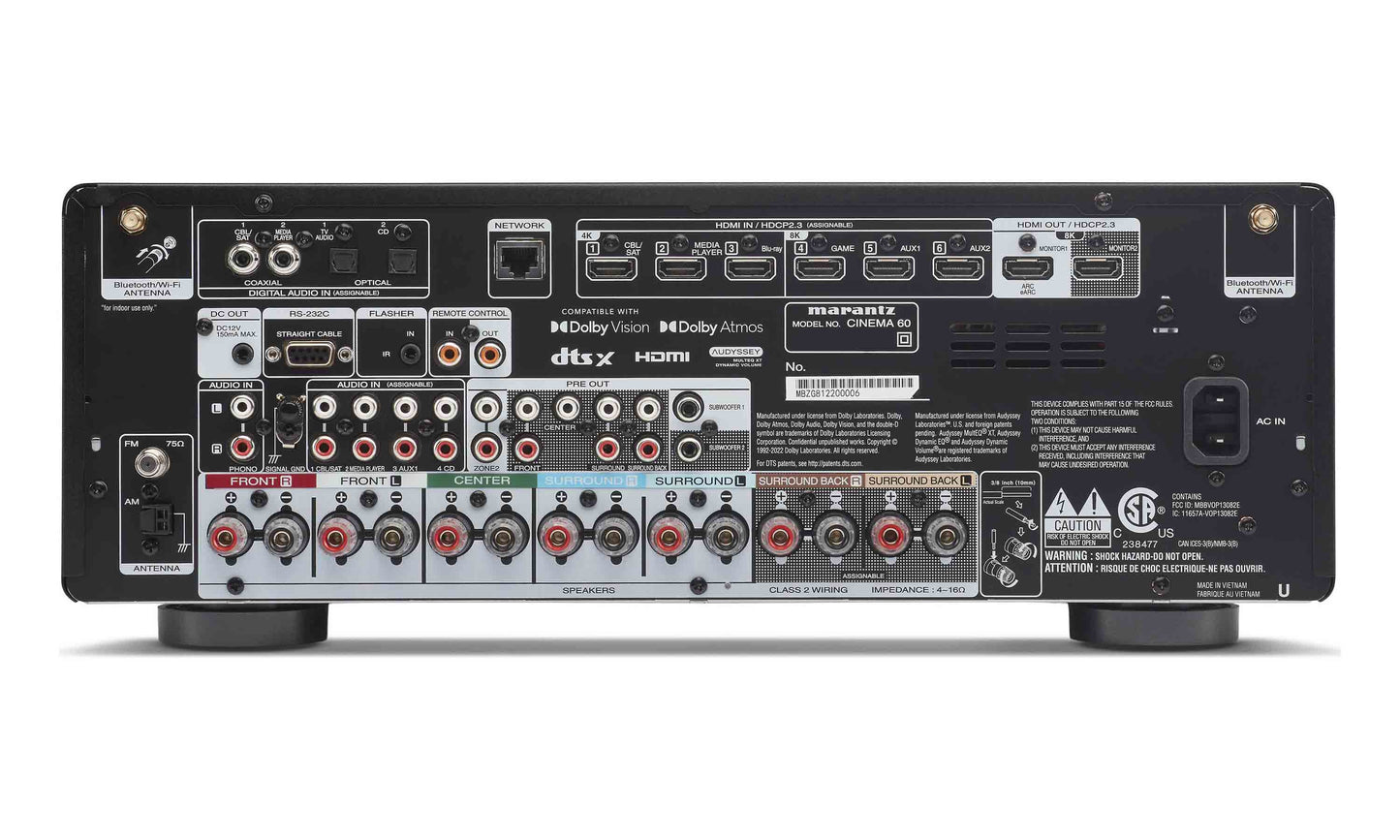 7 Channels of Amplification, Bluetooth Receiver & Transmitter