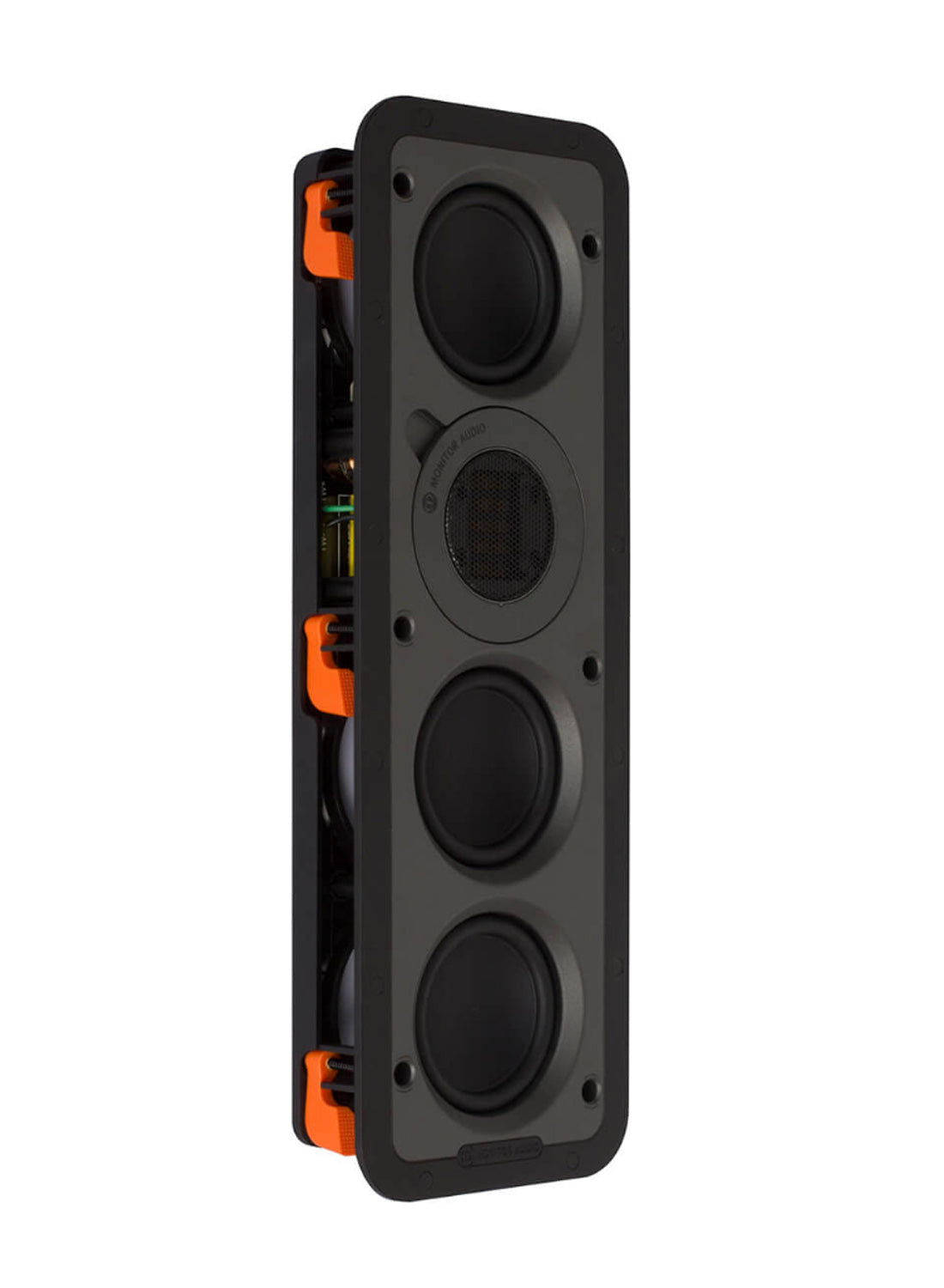 Monitor Audio WSS430 In-Wall Speaker - Angle No Grille