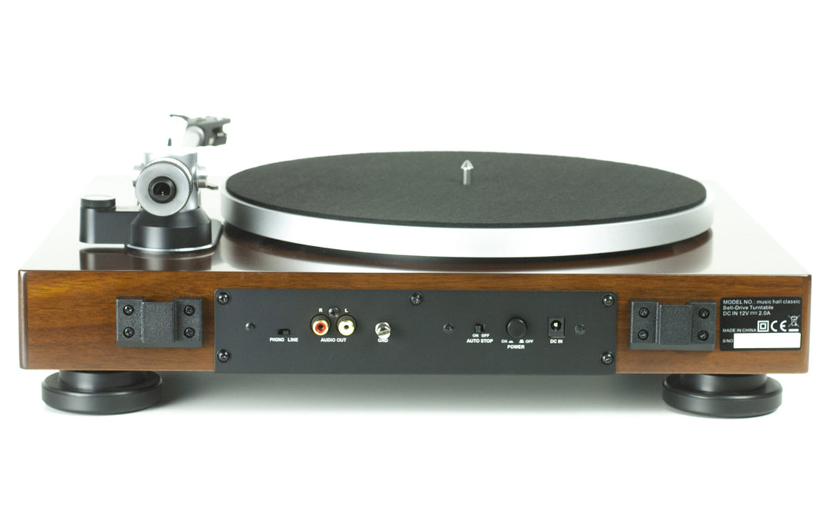 Music Hall Classic Turntable - Rear