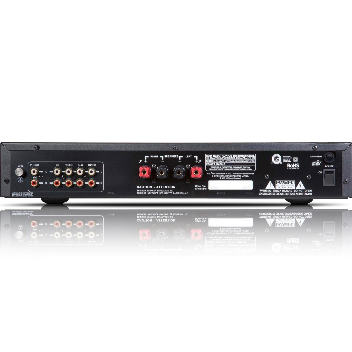 NAD C316BEE V2 Stereo Amplifier
