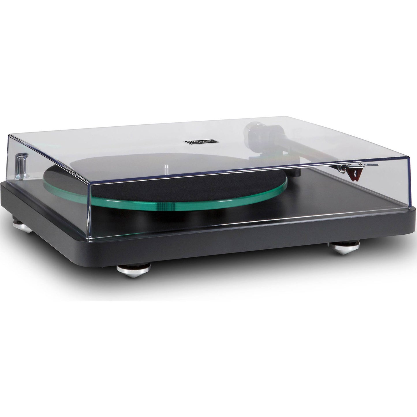 Belt drive fully manual turntable