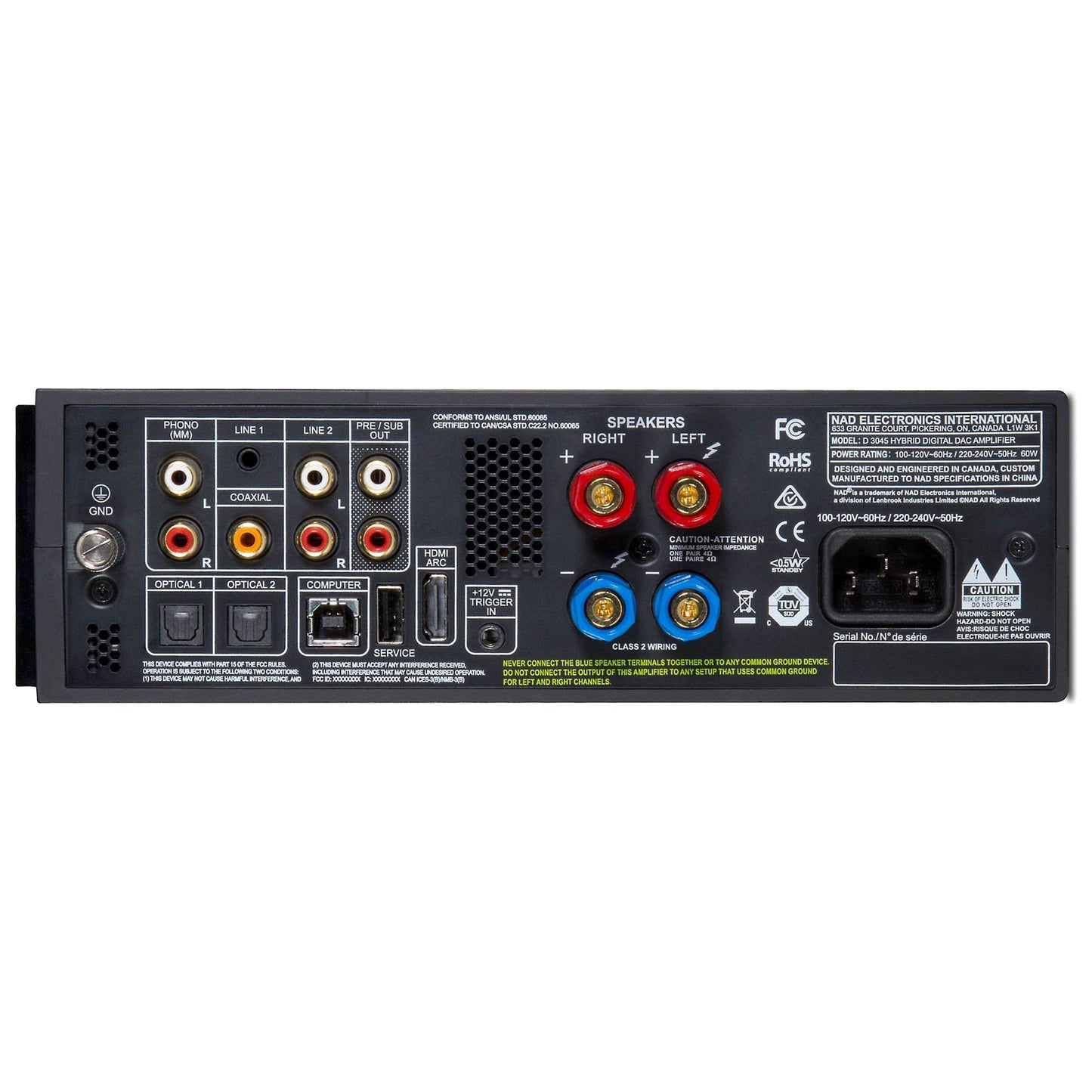 Rear Panel Connections