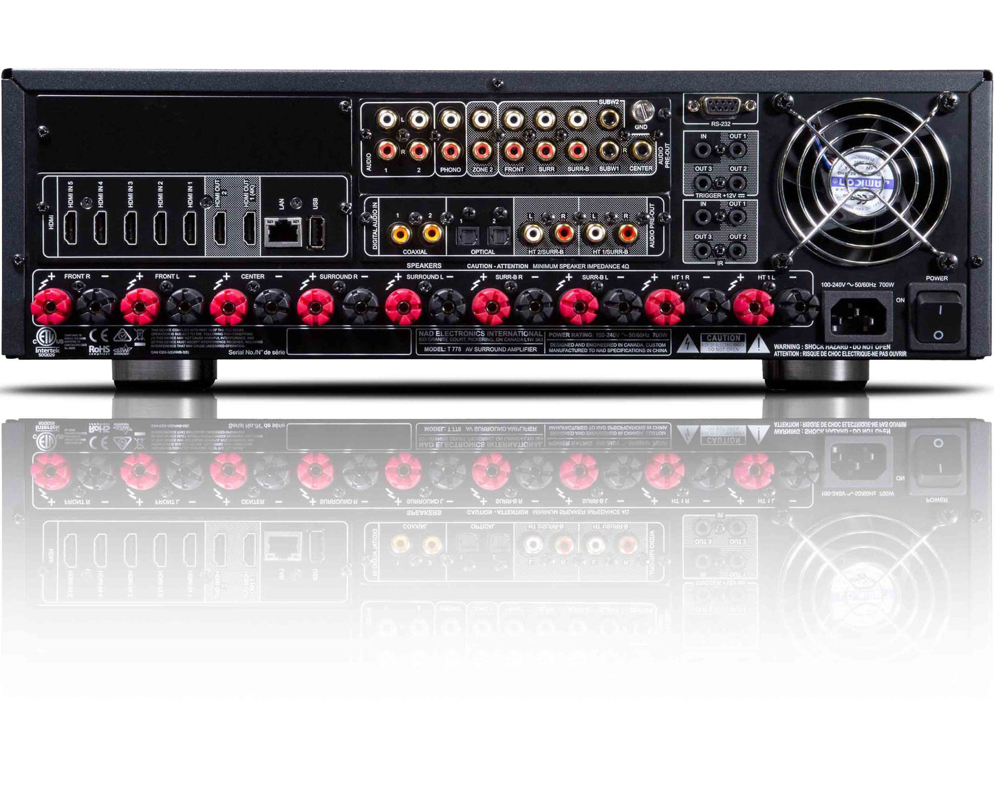 NAD T778 4K Home Theatre Receiver
