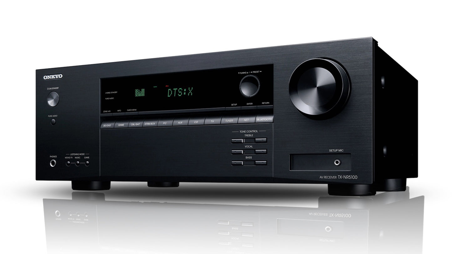 Onkyo TX-NR5100 7.2 Channel 8K Smart Home Theatre Receiver