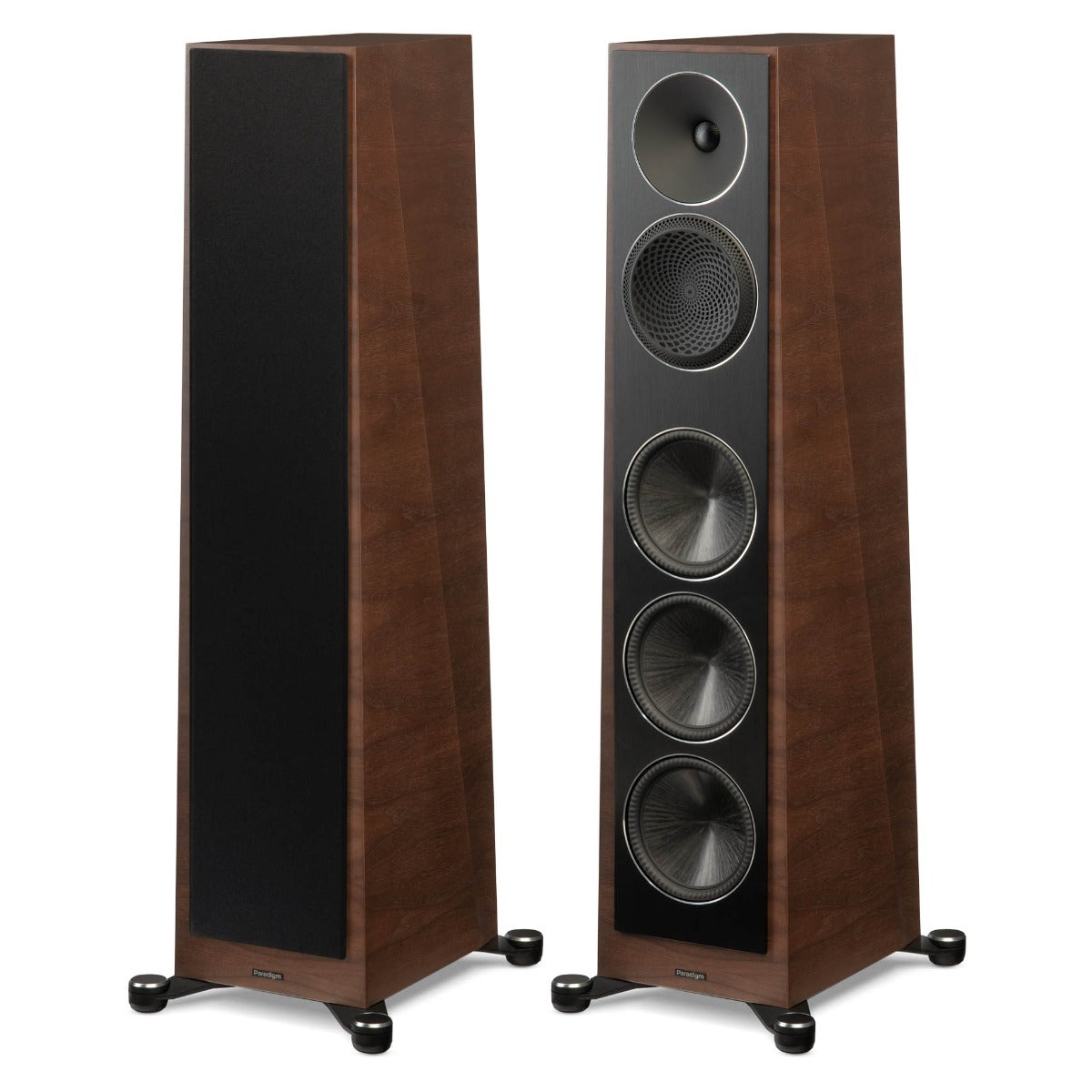 Paradigm Founder 100F Floorstanding Speakers - Walnut