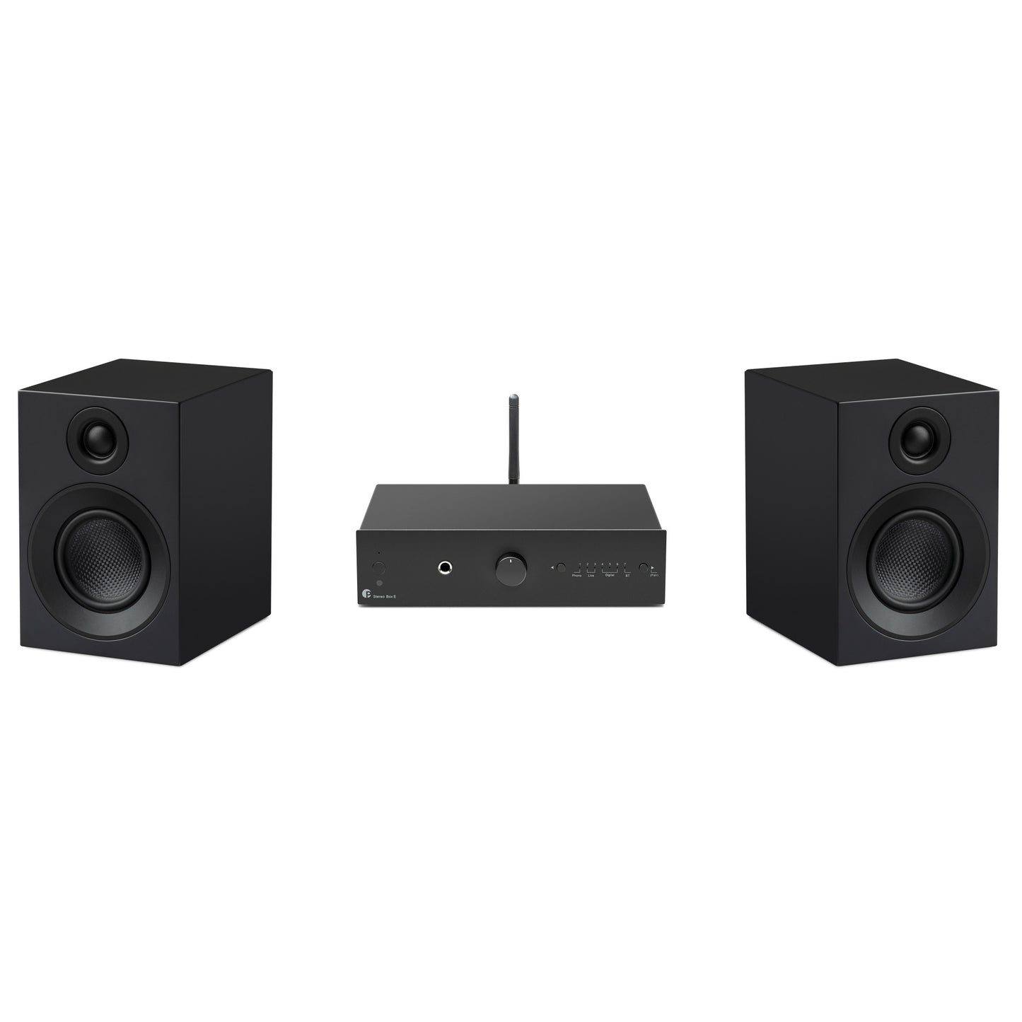Pro-Ject Bluetooth Stereo Set in black
