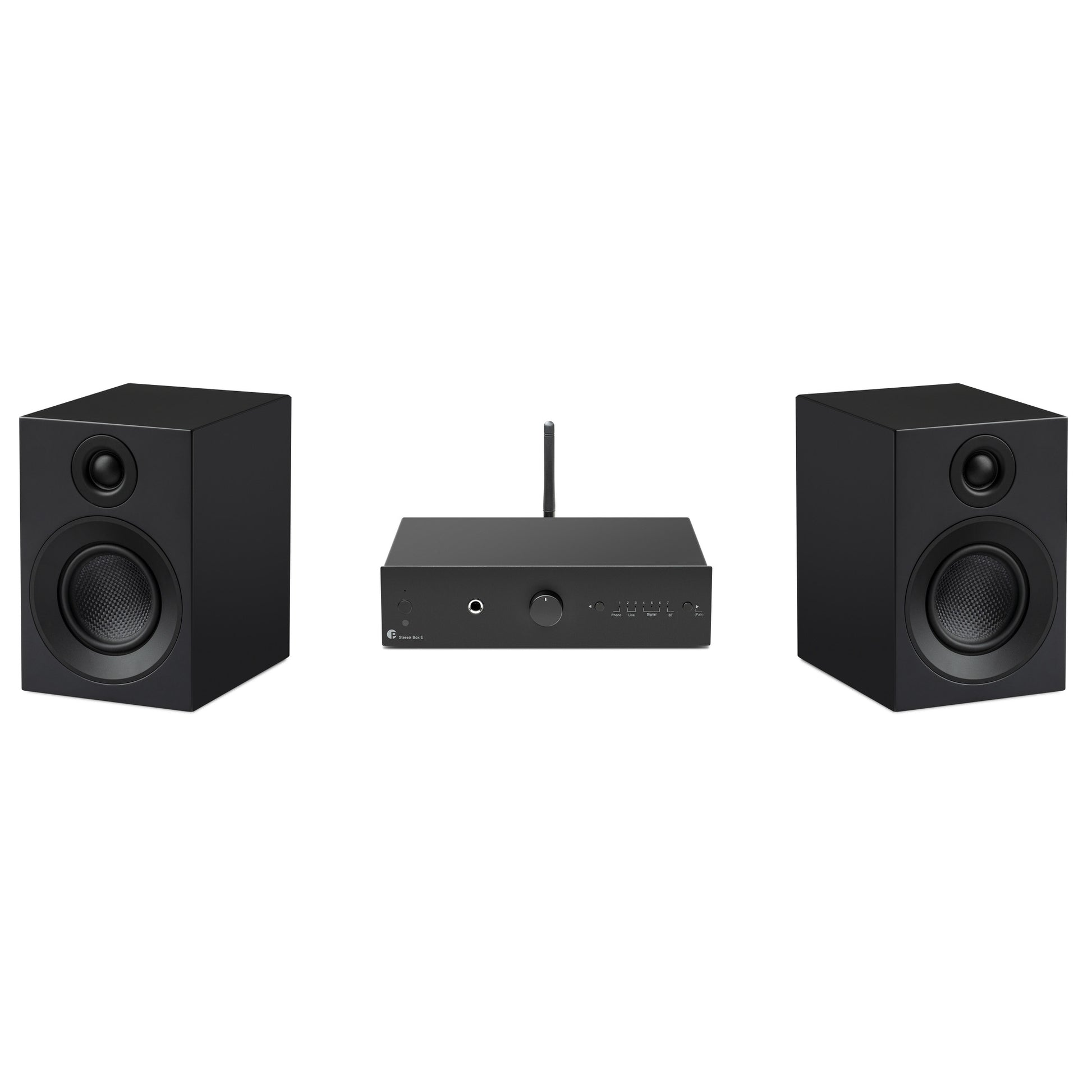 Pro-Ject Bluetooth Stereo Set in black
