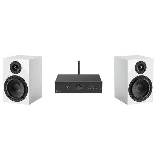 Pro-Ject Bluetooth Stereo Set in white