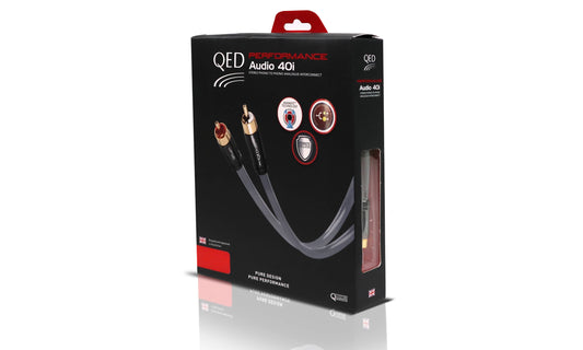 QED Performance Audio 40i RCA to RCA Interconnect Cable