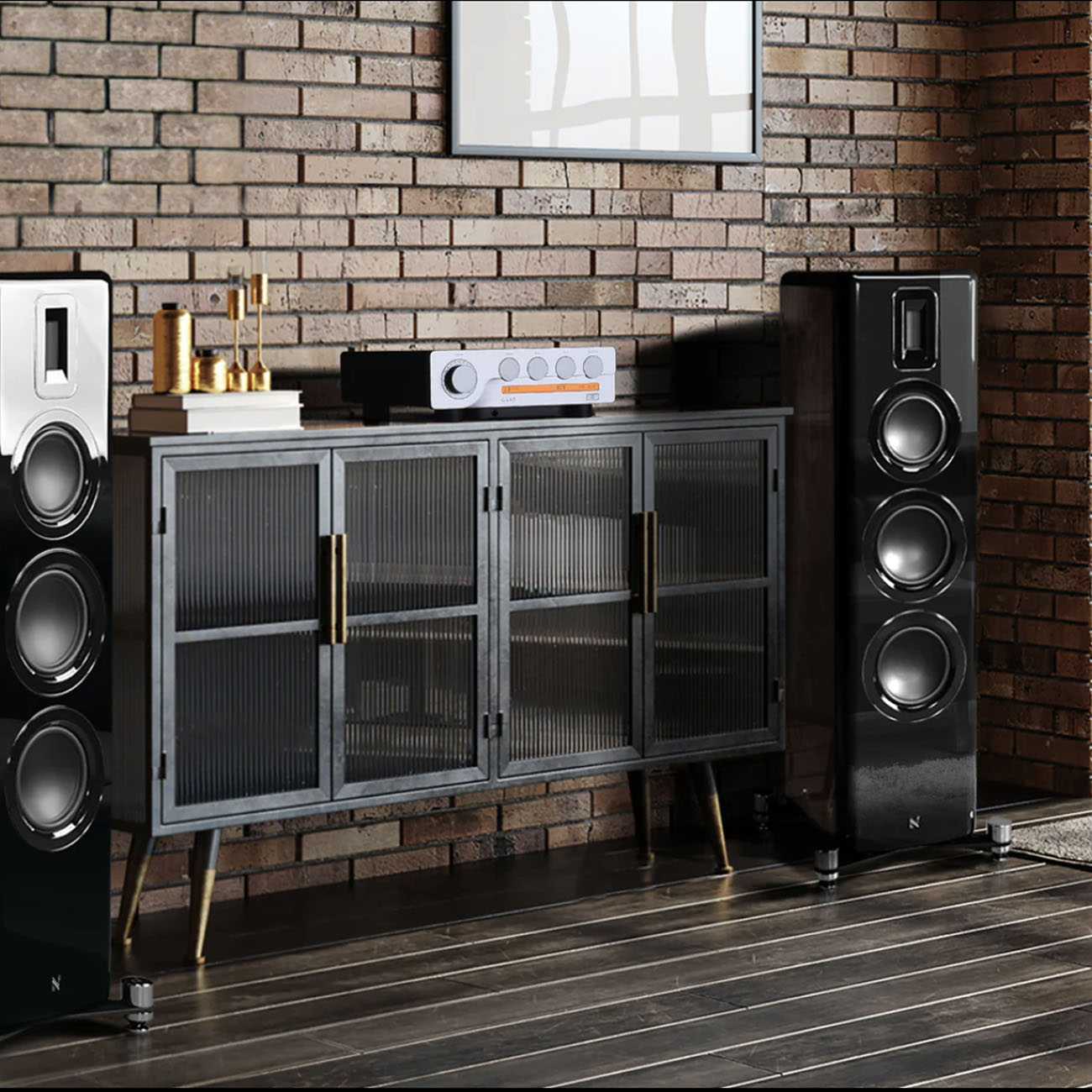 Quad 3 Integrated Amplifier - with speakers