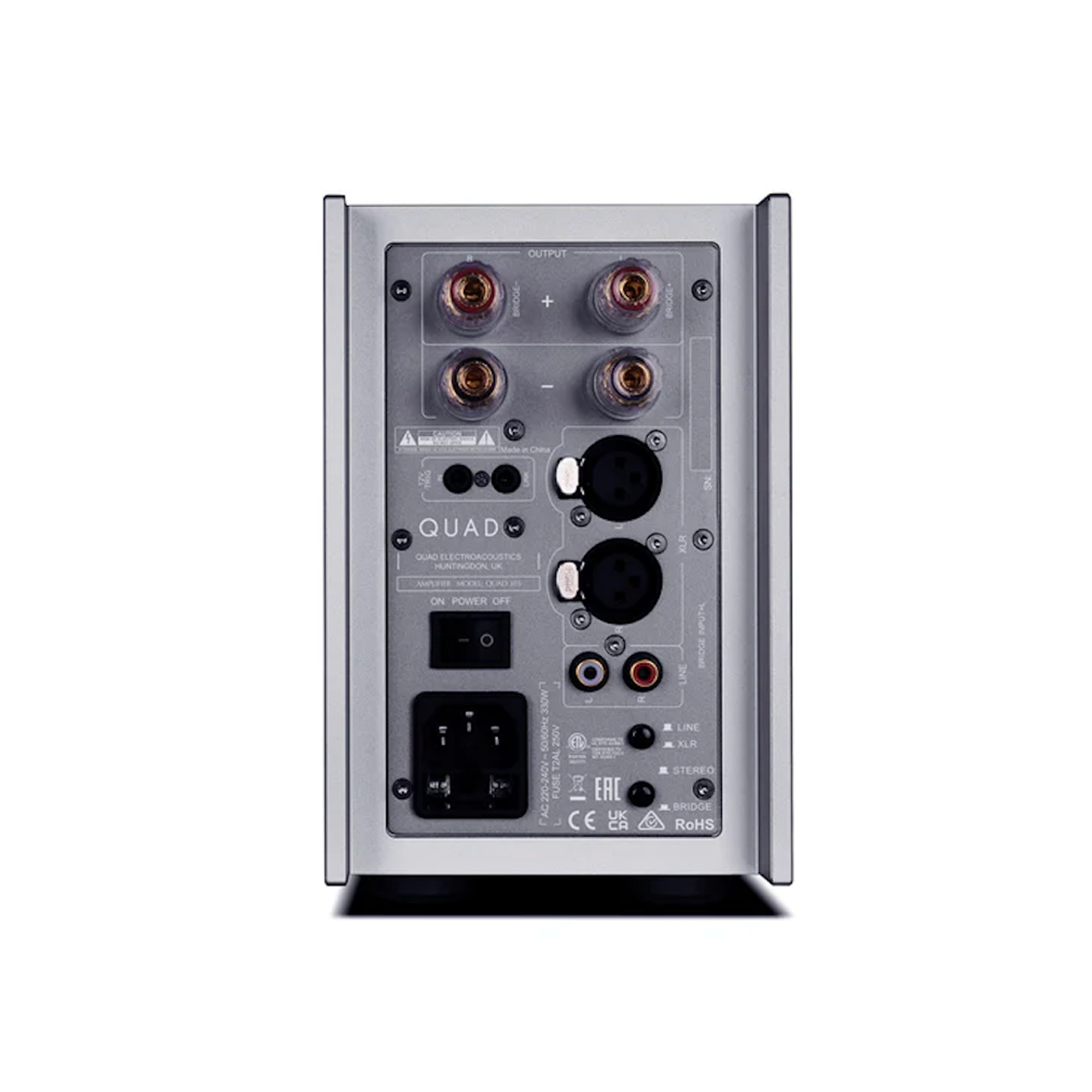 Quad 303 Power Amplifier - Rear