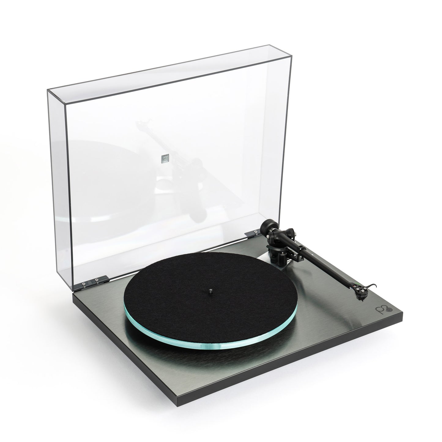 Rega Planar 3 RS Edition Turntable - With Lid Open