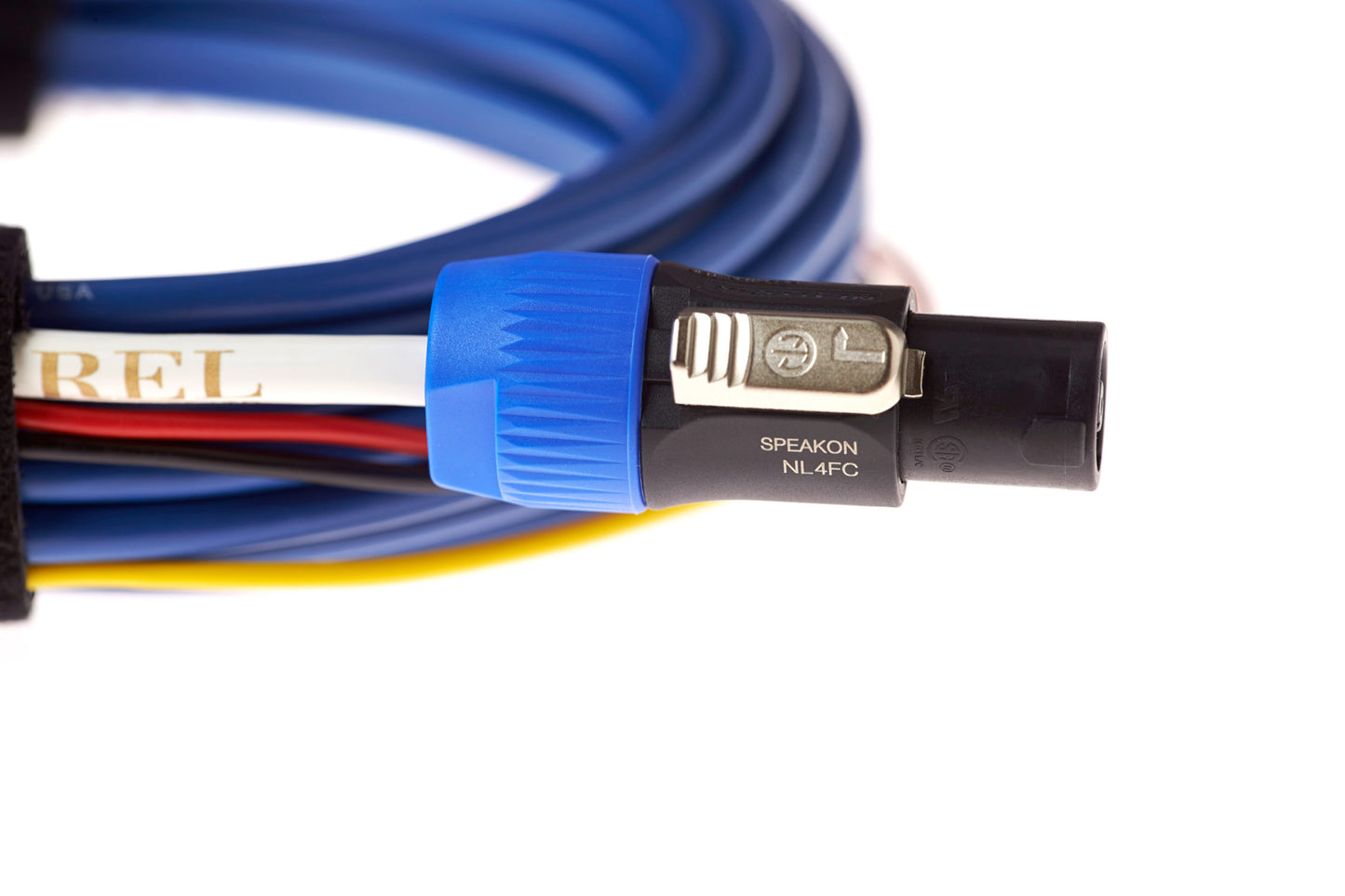 Close-Up of Neutrik SpeakOn High-Level Connector