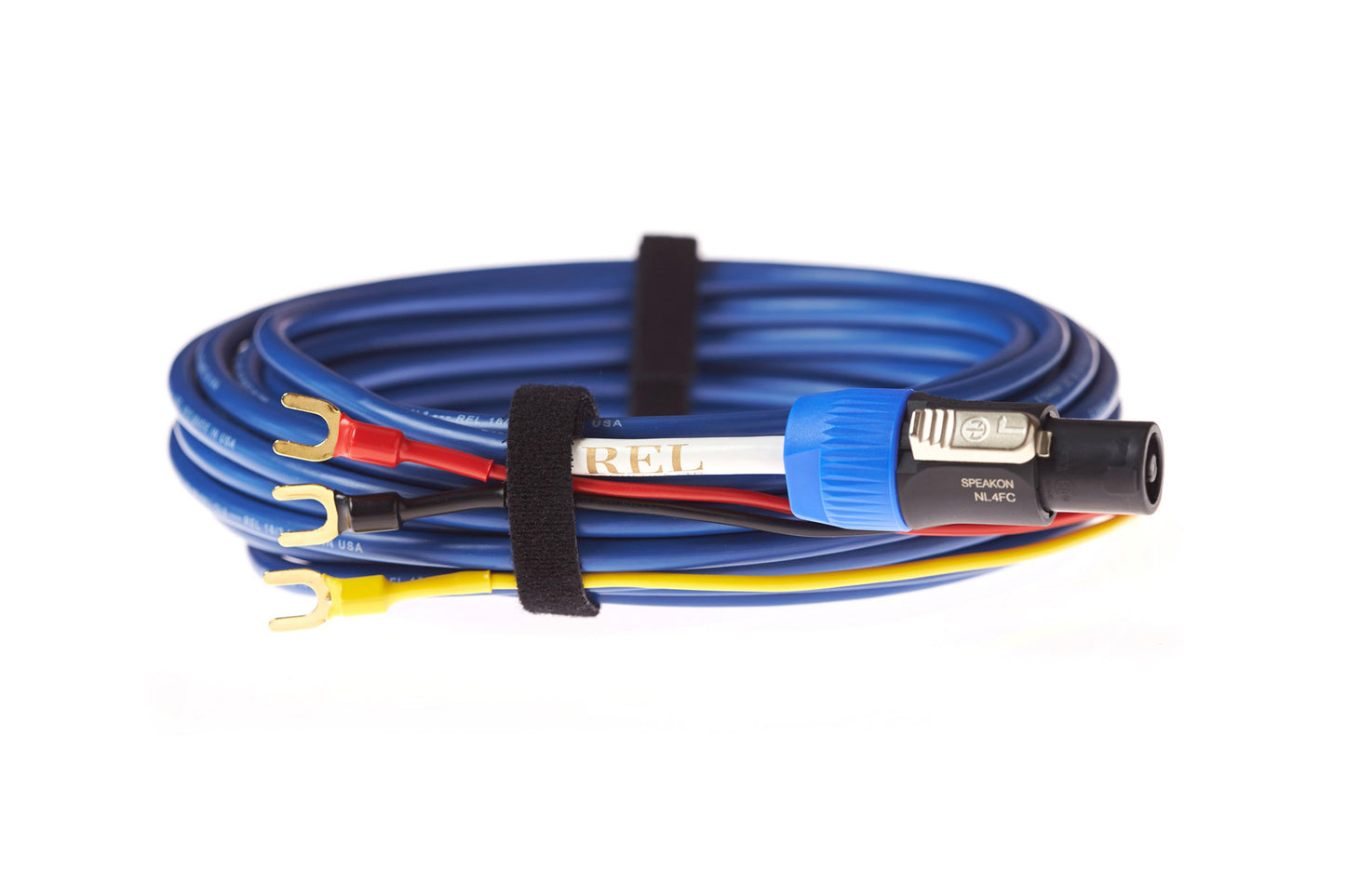REL Bassline Blue High-Level Subwoofer Cable