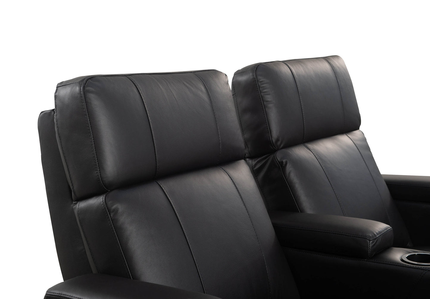 RowOne Kingsley C202K 2 Seater Cinema Chairs - Close up