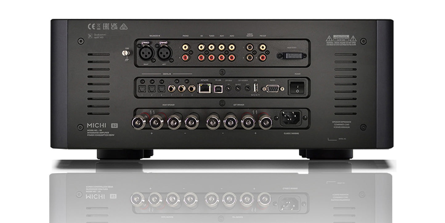 Rotel Michi X5 Series 2 - Analogue XLR & RCA Inputs Including MM/MC Phono