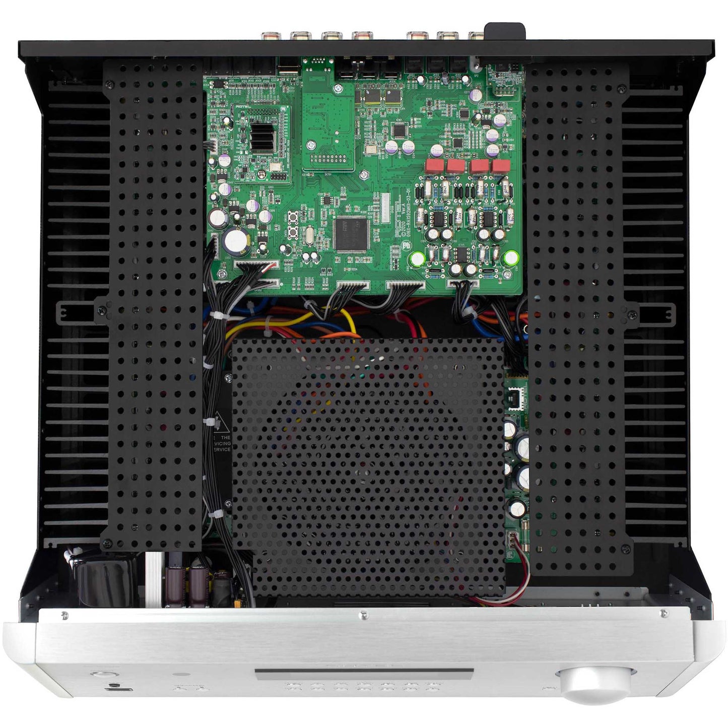 Rotel RA-1592 MKII Stereo Amplifier - Internal view