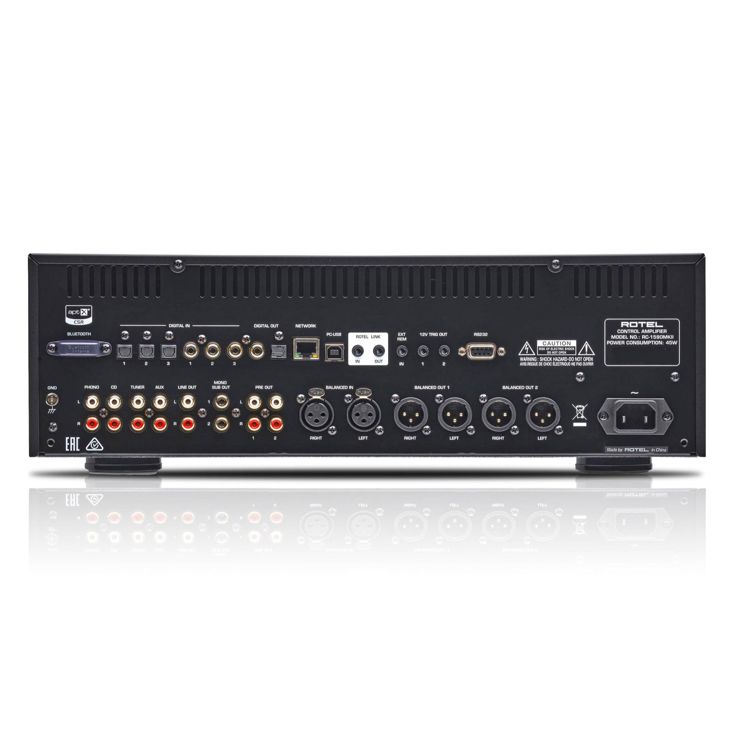 Rotel RC-1590 MKII Stereo Preamplifier