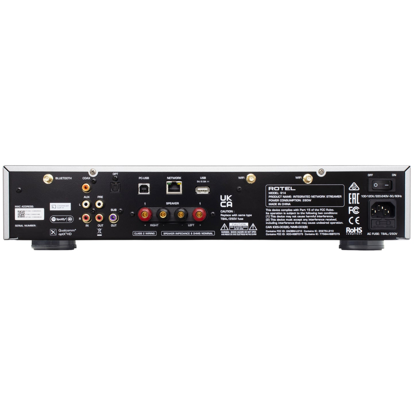 Rotel S14 Streaming Amplifier