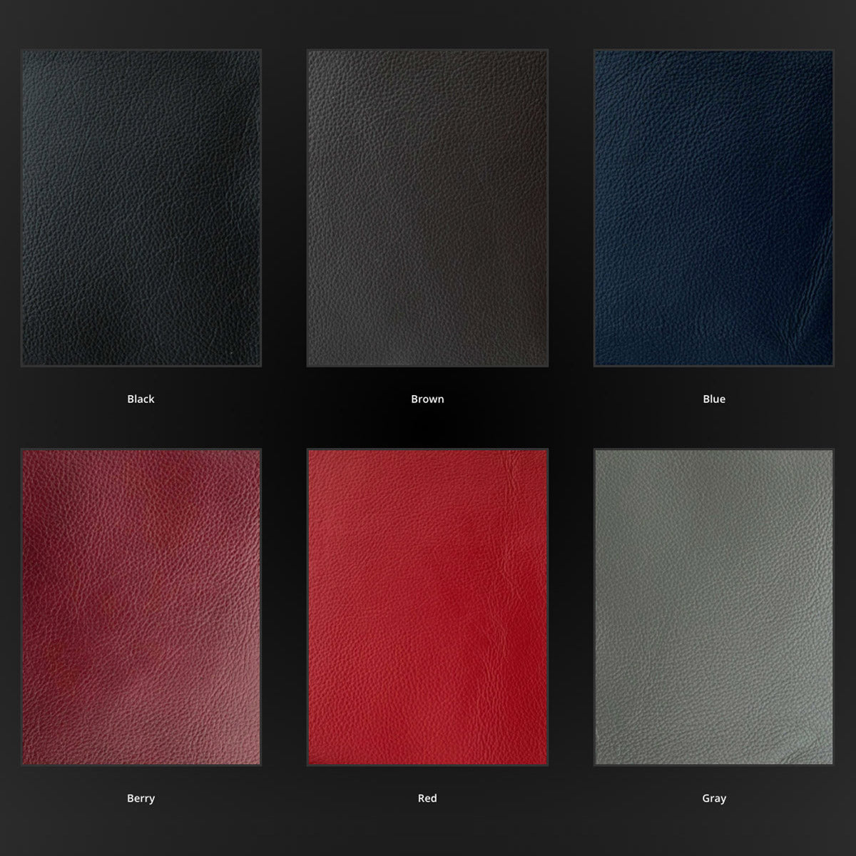 Black Leather Is Standard - Other colours available to order