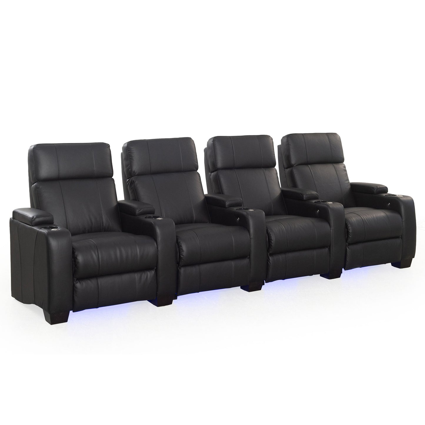 RowOne Kingsley C204K Series Cinema Chairs - 4 Seats angle view