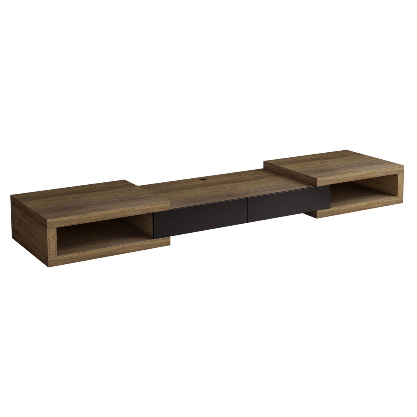 Tauris Split 2500 Television Cabinet Dark Oak