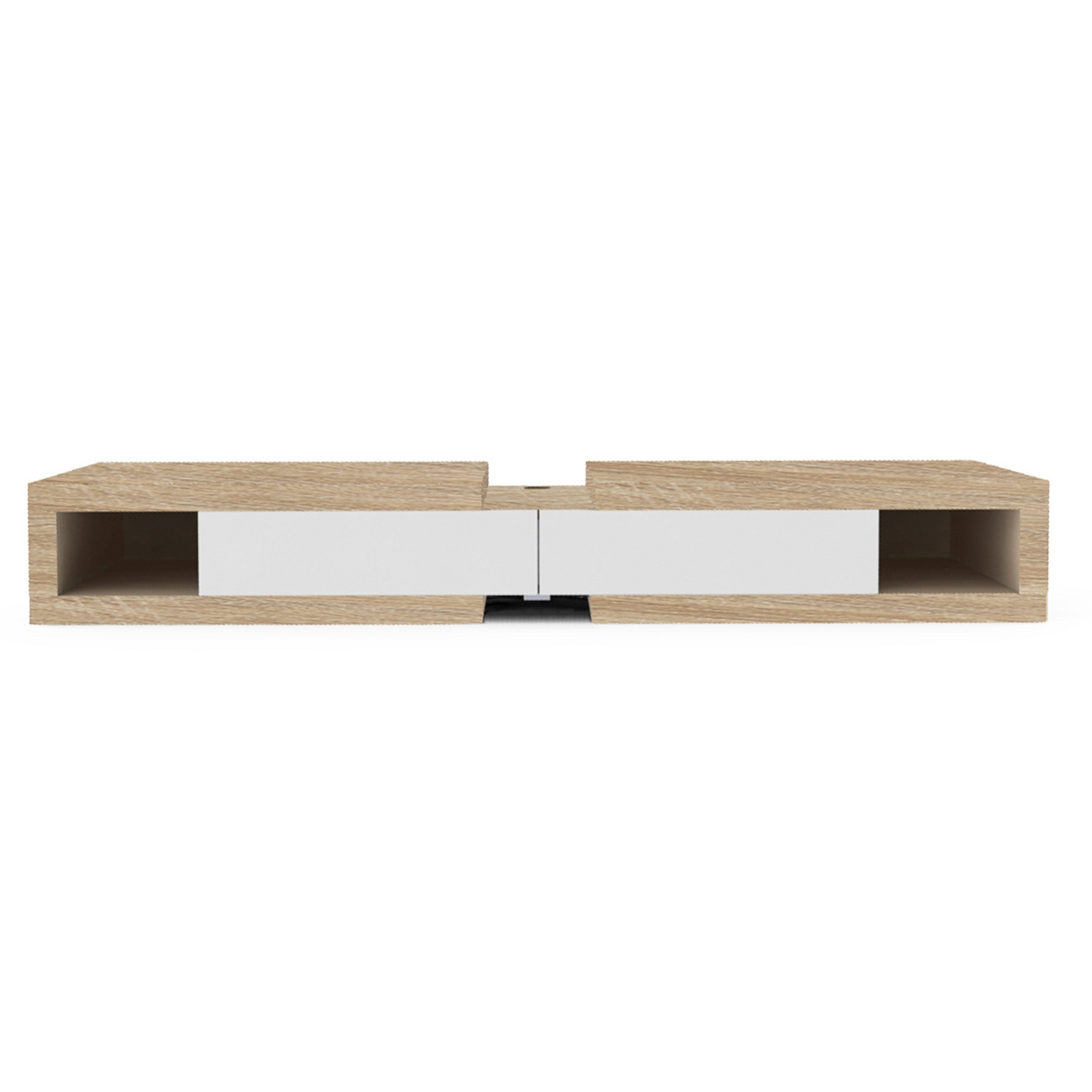 Tauris Split 2500 Television Cabinet Light Oak