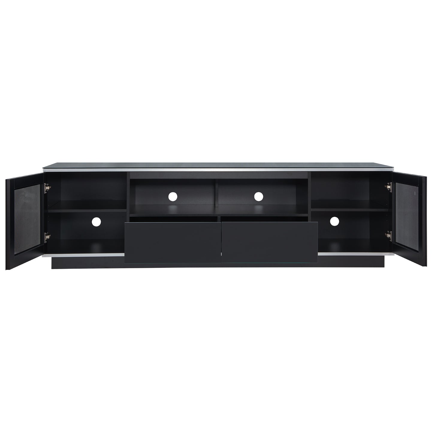 Tauris Titan 2100 TV Cabinet - doors open