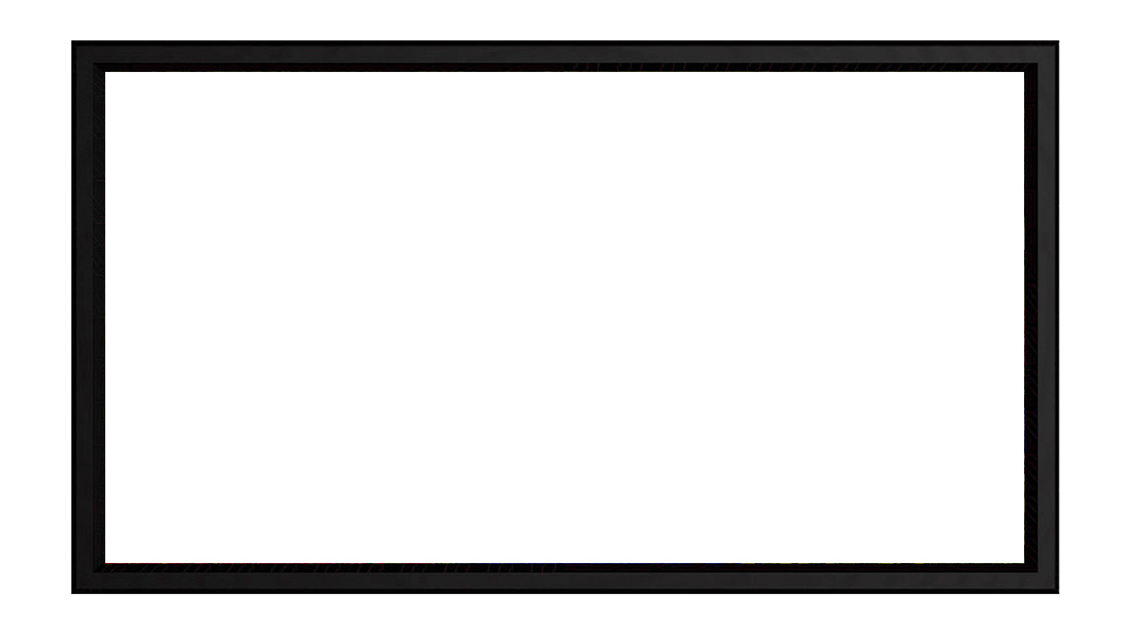 Screen Technics CinemaSnap Matrix White 100" 16:9 Projector Screen.