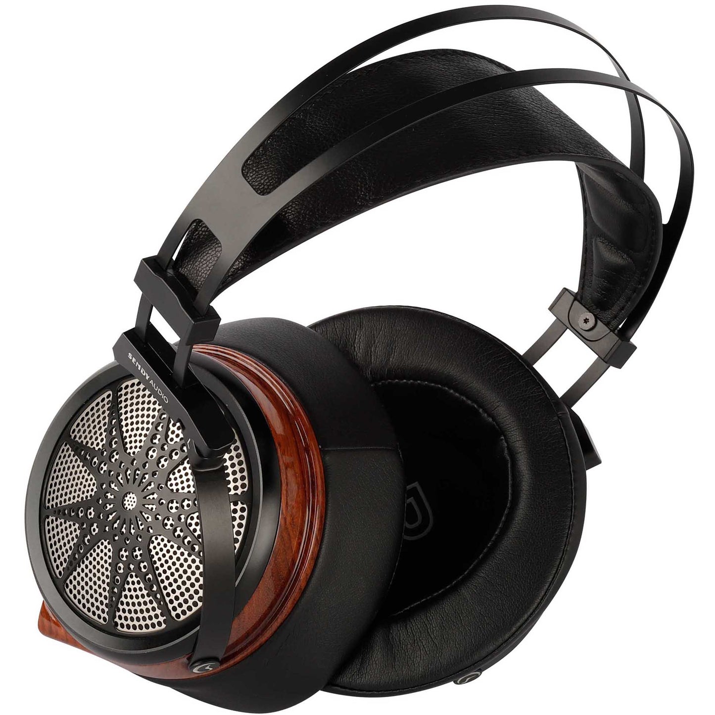 Open back over ear wired headphones