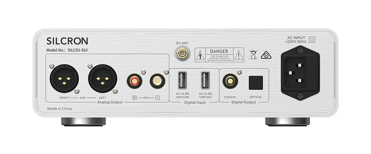 Silcron MaxConnect CD Player - Rear