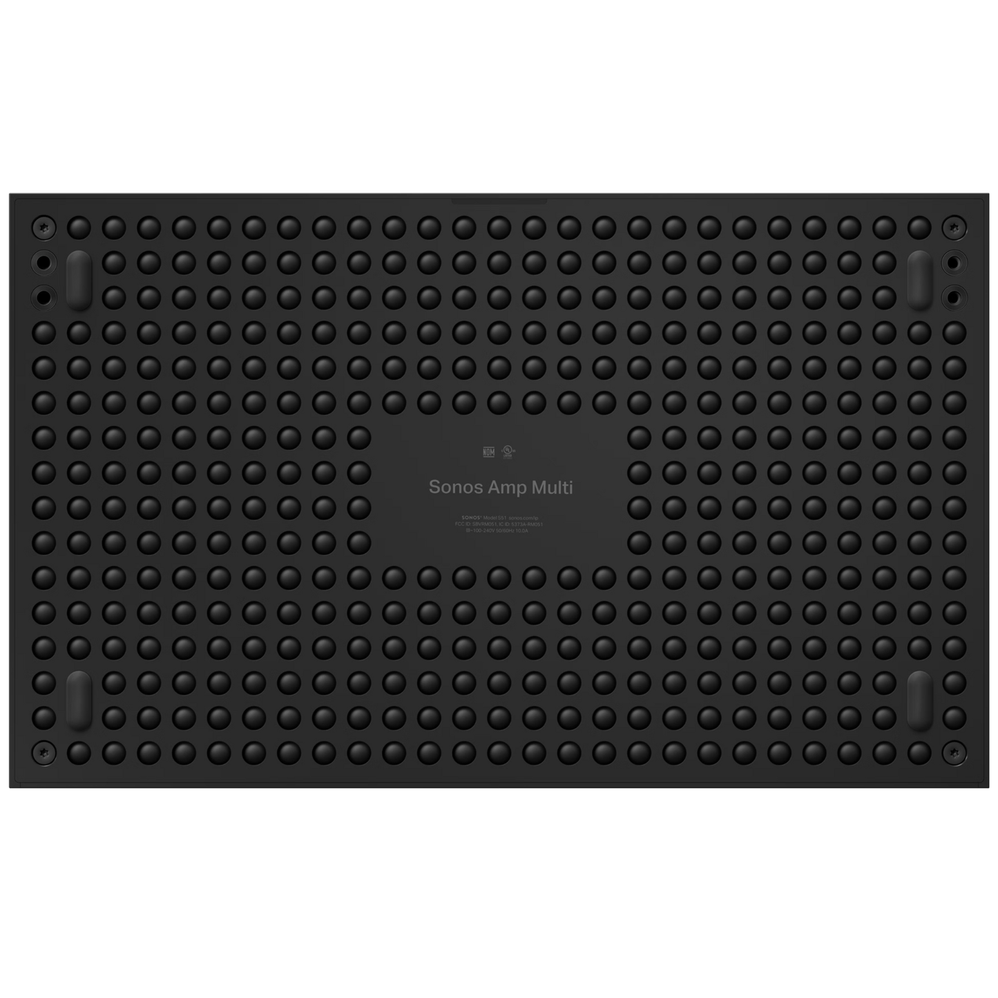 Base of Sonos Amp Multi on white background