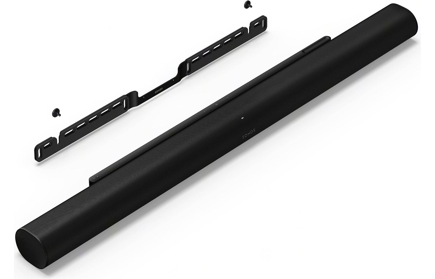 Sonos Arc Ultra Wall Mount - Shown with Black Sonos Arc Ultra (Sold Separately)