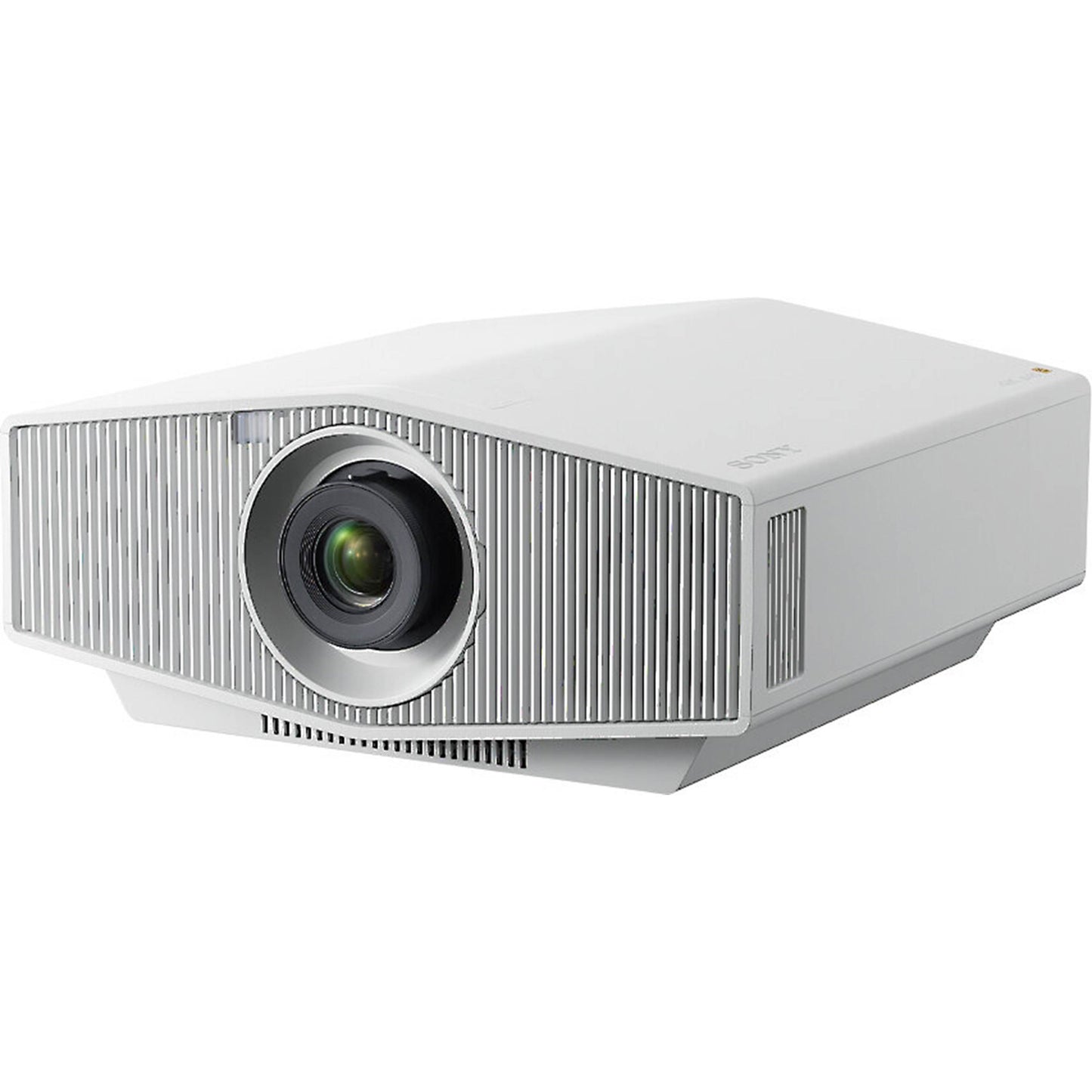 White projector on a white background