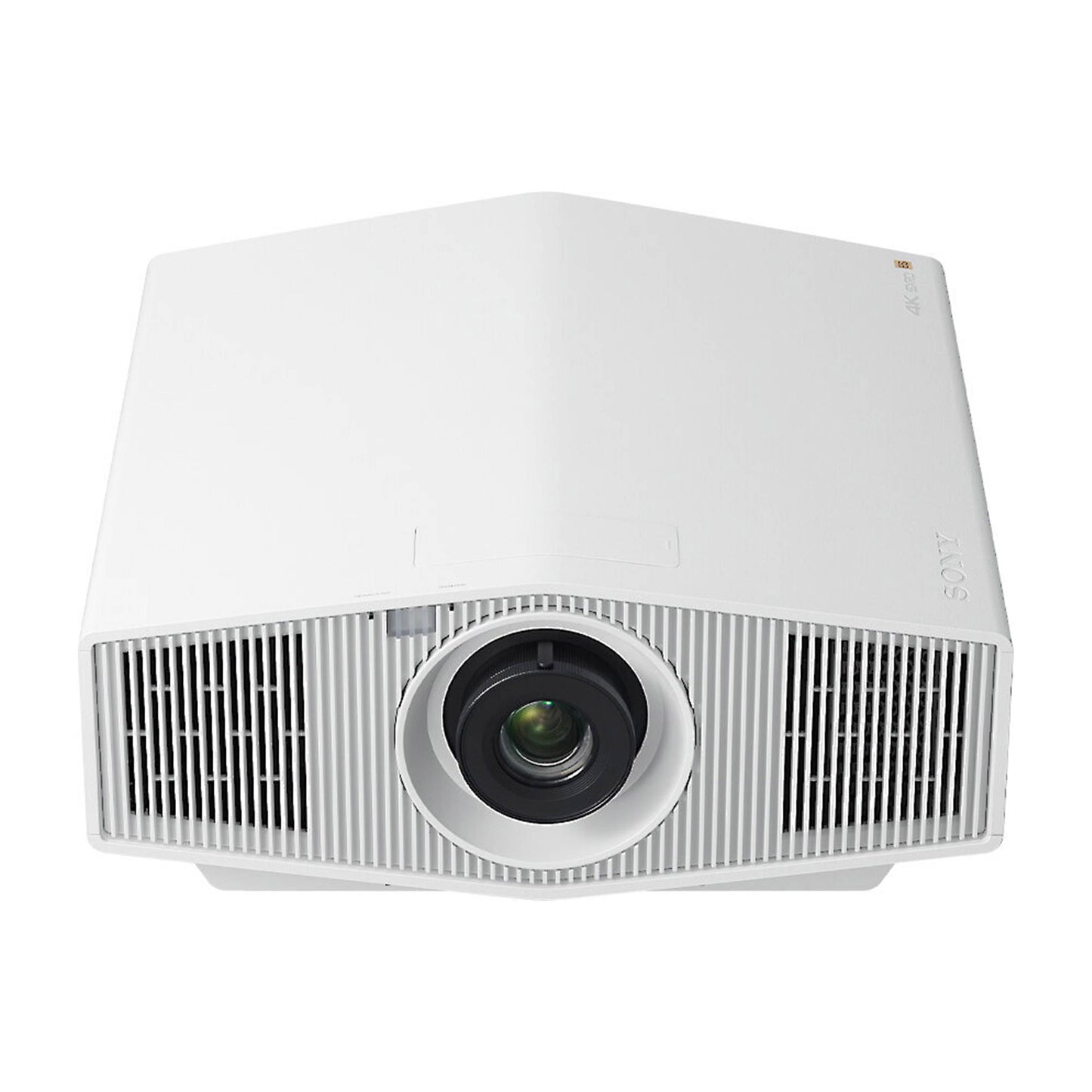 White projector on a white background