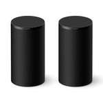 Pair of Sony SA-RS9 BRAVIA Theatre Rear 9 Wireless Rear Speakers on white background