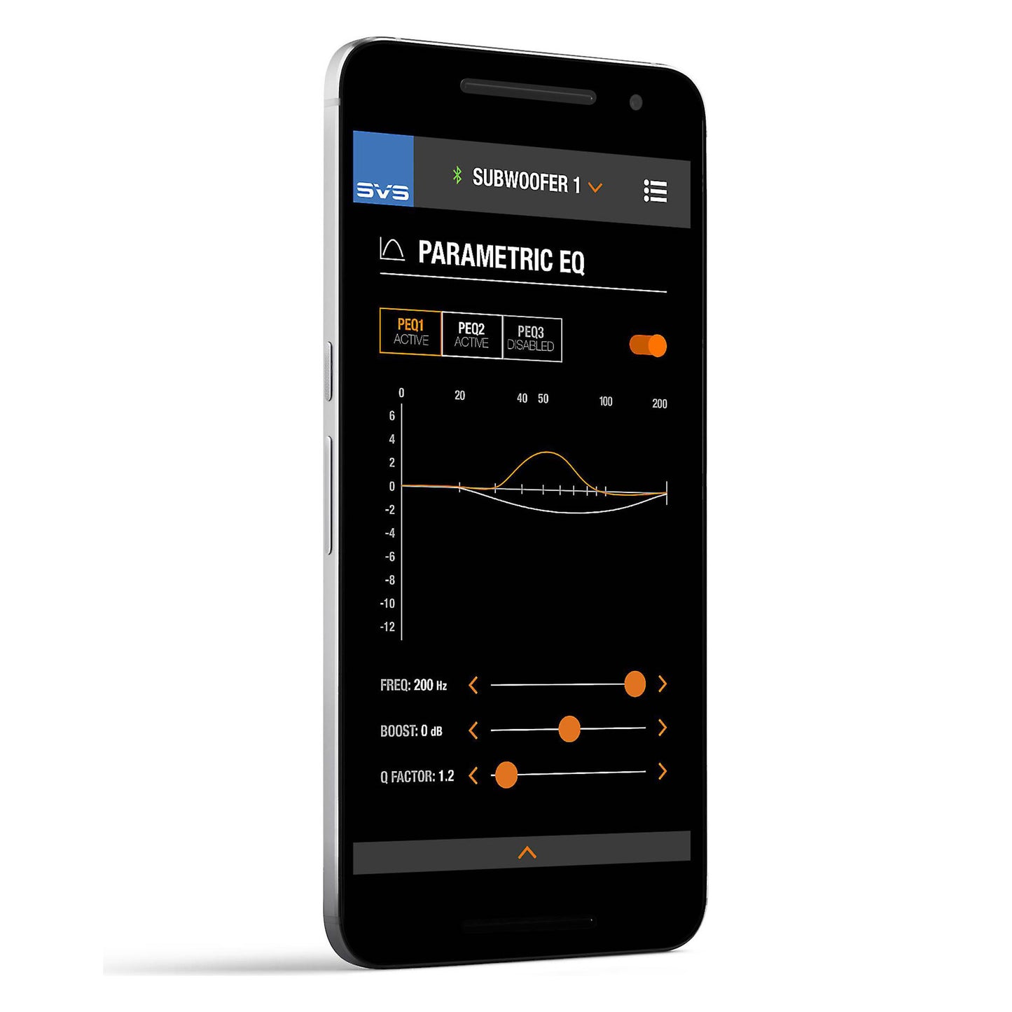 SVS PB-3000 Subwoofer - App Works With iOS and Android Operating Systems