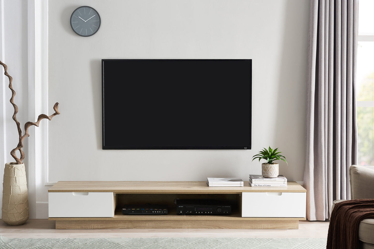 Tauris Delux 2000LL Television Cabinet - Great Low Design Perfect for Large Televisions