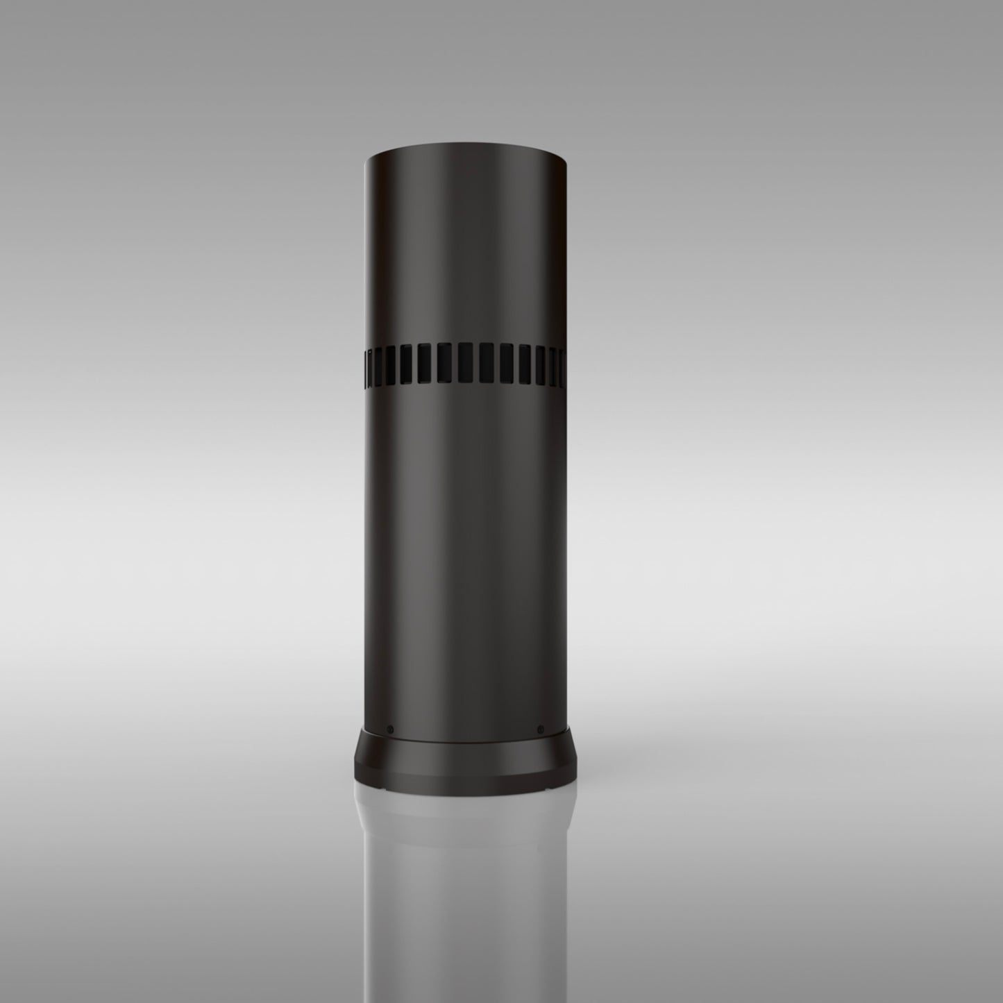 Theory Audio Design ic6 Bollard Housing on grey background