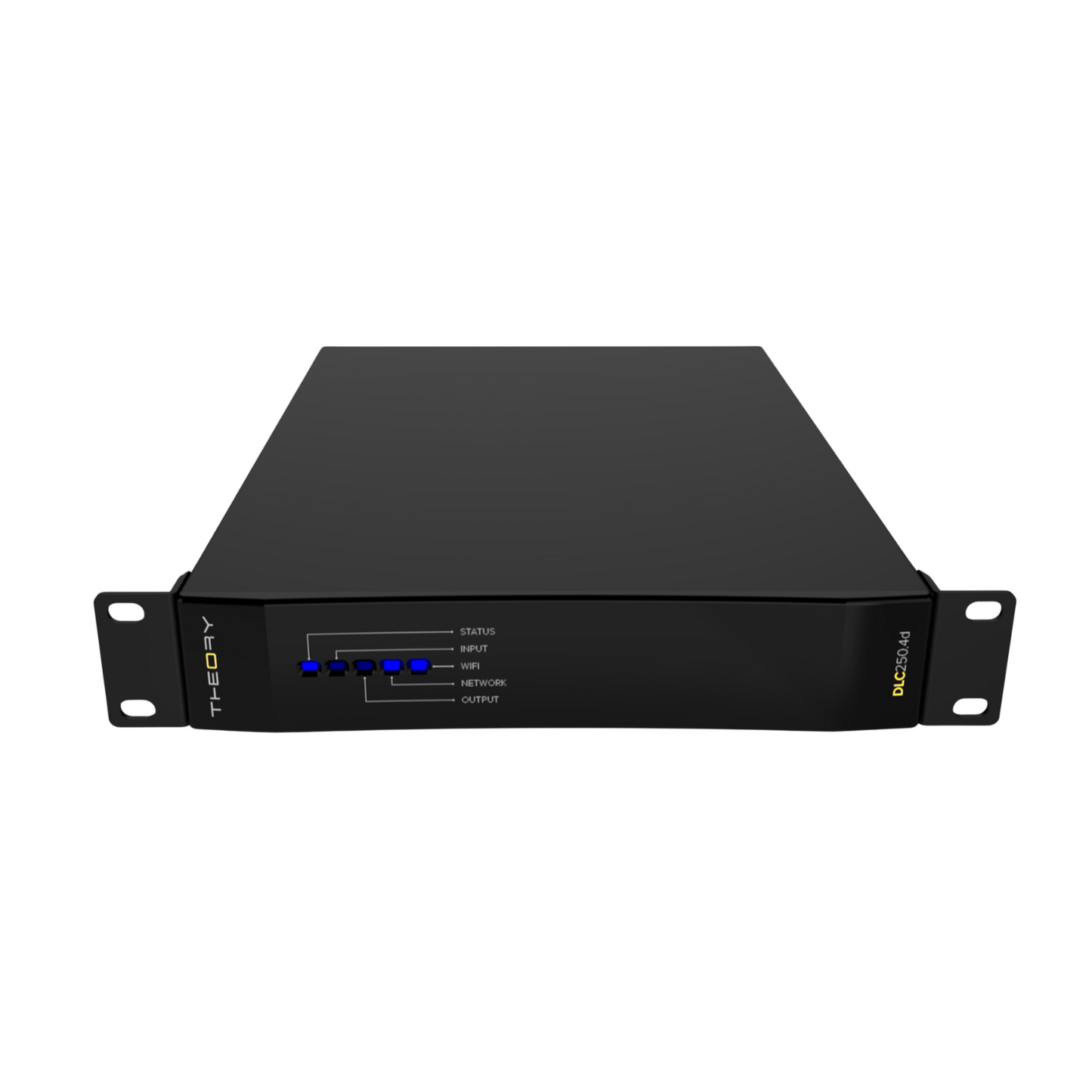 Theory Audio Design DLC-250.4 Amplified Loudspeaker Controller - Top Front View